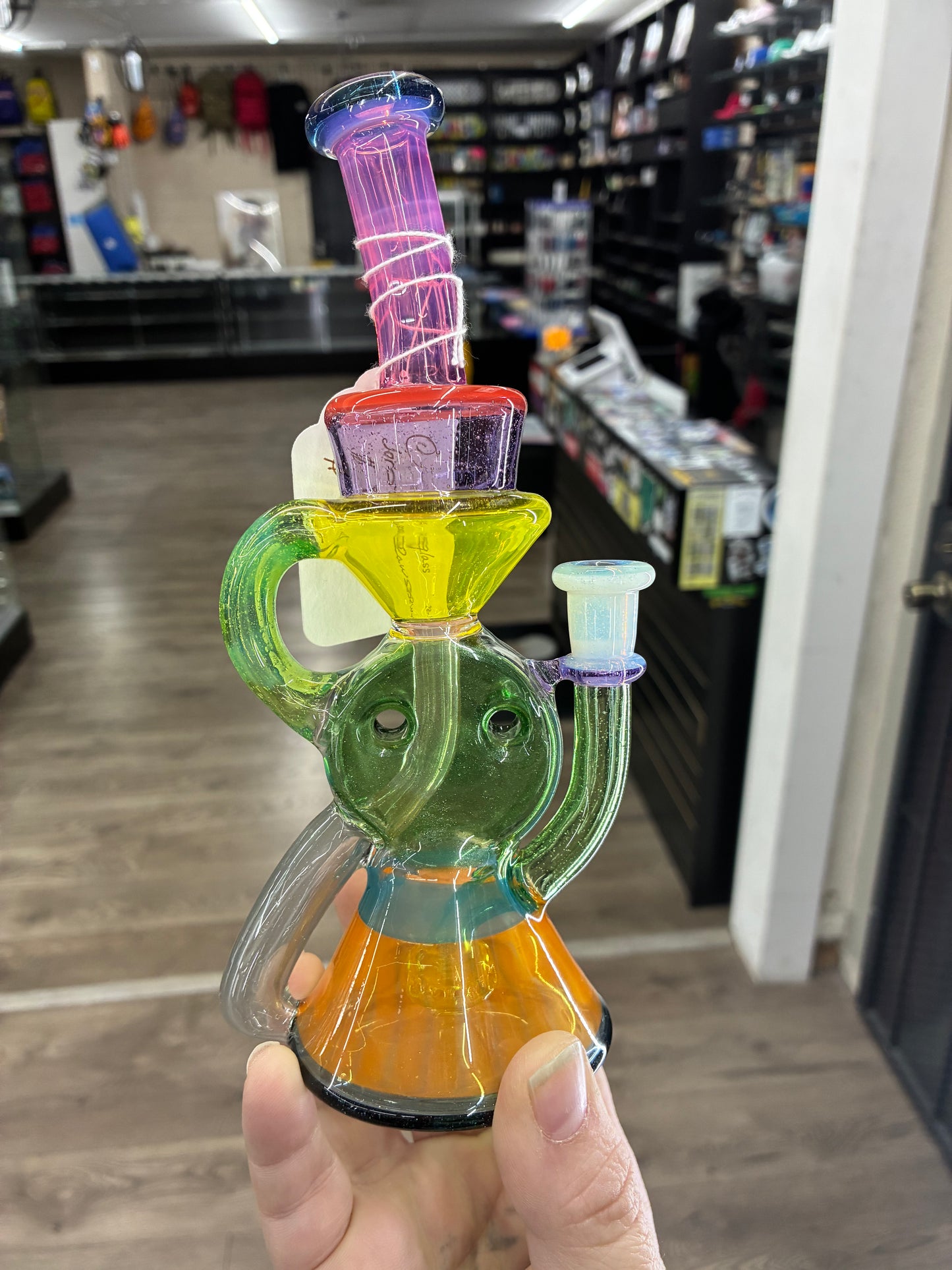 CUSTOM HEADY GLASS