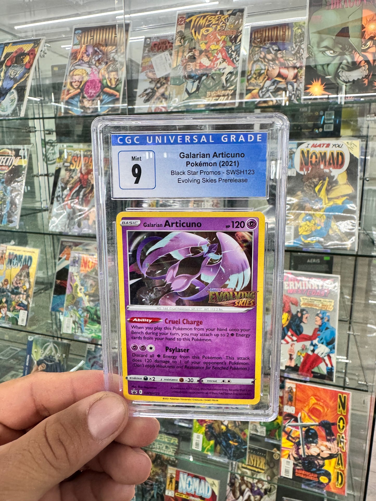 9 CGC GALARIAN ARTICUNO