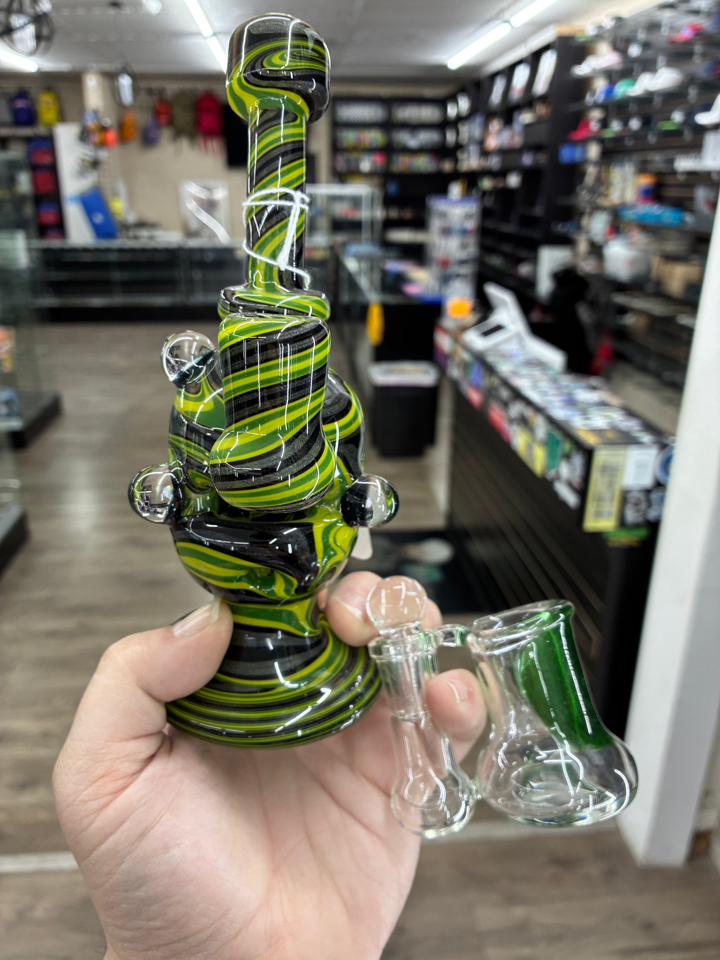 CUSTOM HEADY GLASS