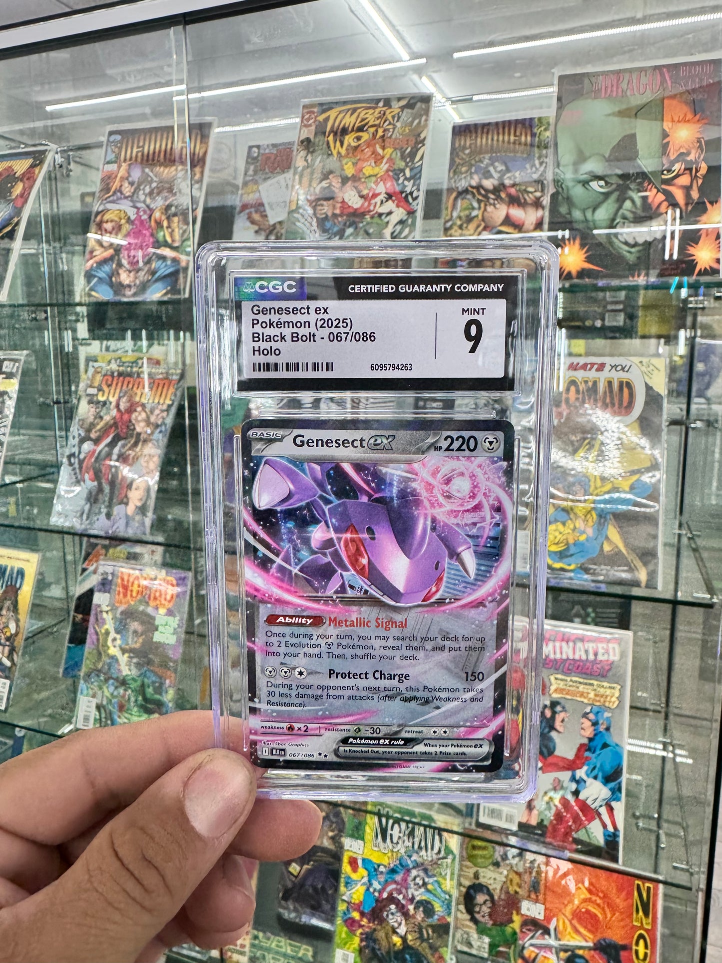 9 CGC GENESECT EX